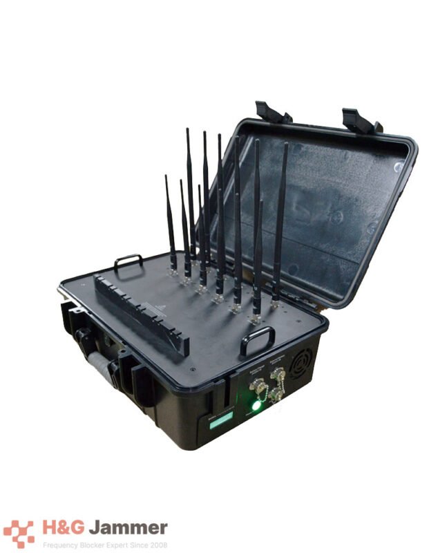 K306 12-Channel High-Power Jammer (80 meters)