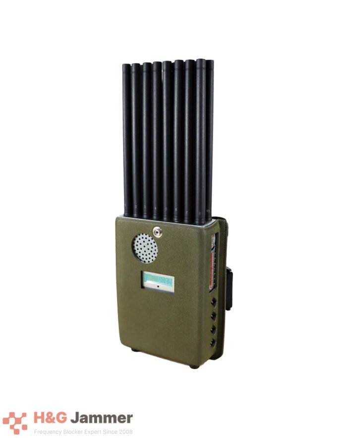 K411 16-Channel Signal Jammer (25 meters)