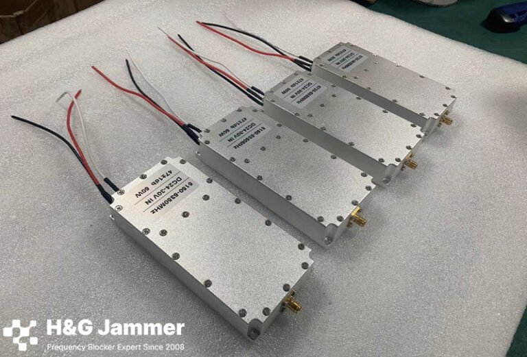 signal jammer device testing process